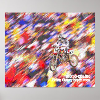 Moto-Color-Poster Poster