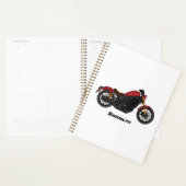 moto de style croiseur cool (Devant avec enveloppe)