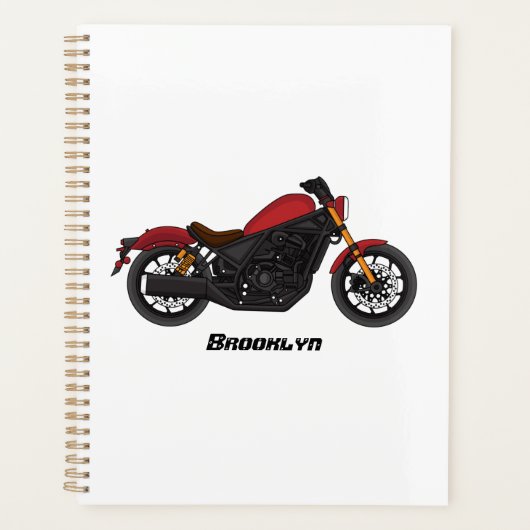 moto de style croiseur cool (Devant)