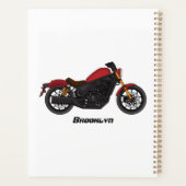 moto de style croiseur cool (Dos)