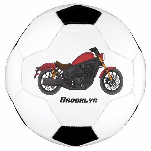 moto de style croiseur cool (Devant)