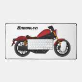 moto de style croiseur cool (Clavier et souris)