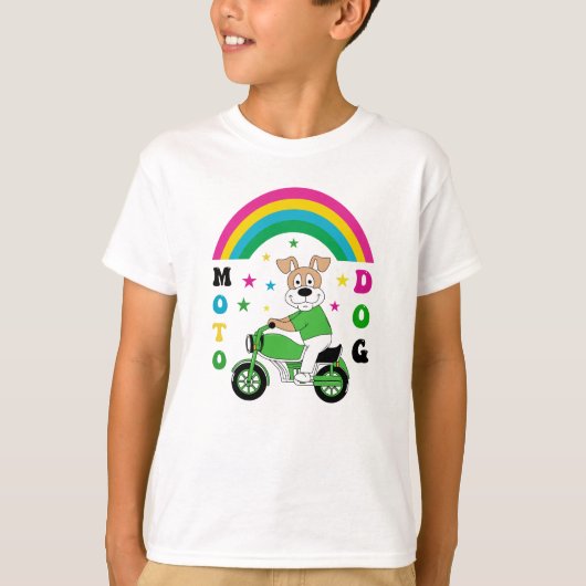 Moto Dog T-shirt (Voorkant)