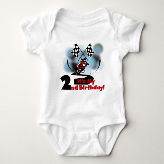 Moto emballant les 2èmes T-shirts et cadeaux (Devant)