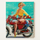 Moto Girl des années 1950 par Gil Elvgren (Dos)