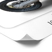 Moto Guzzi Griso Motorcycle - Afdrukformaat A3 Pos Poster (Hoek)