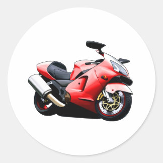 Moto Koolart Ronde Sticker