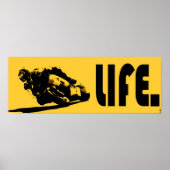 Moto Life Yellow Poster (Voorkant)