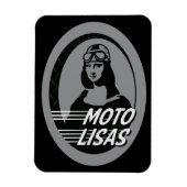 Moto Lisas Magnet (Vertical)