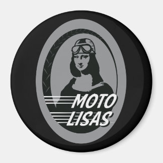 Moto Lisas Ronde Magneet (verschillende maten besc