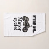 Moto moto moto cycliste (Serviette à main)