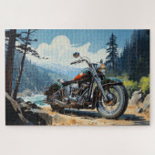 Moto par Mountain Stream Jigsaw Puzzle (Horizontal)