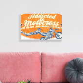 Moto race canvas afdruk (Insitu (Woonkamer))