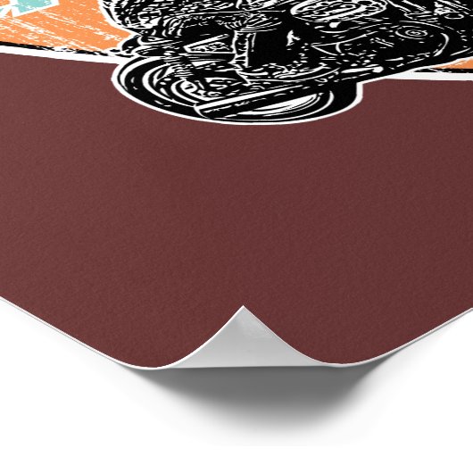 Moto racer poster (Hoek)