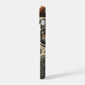 Moto rétro unique avec boîtier de téléphone pour e (Côté gauche)