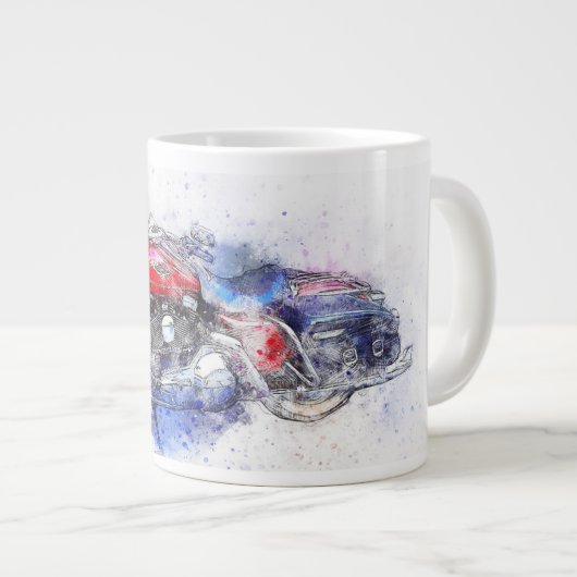 Moto Spécial Mug (Devant droit)