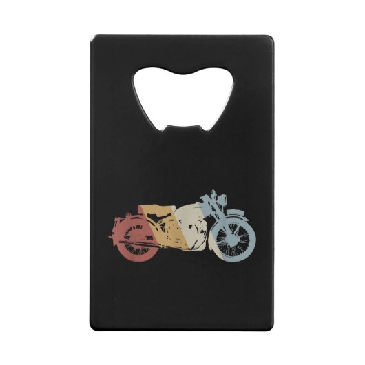 Moto style rétro Vintage (Devant)