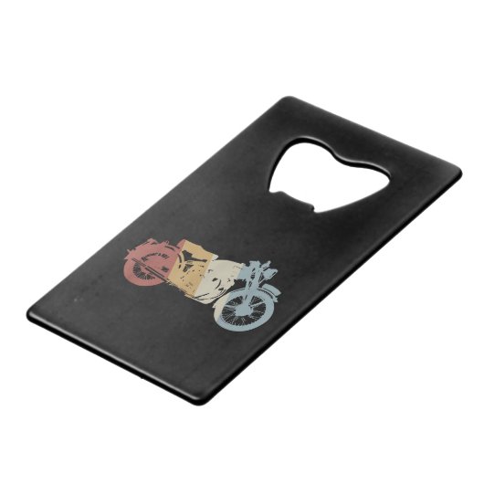 Moto style rétro Vintage (Devant Angle)