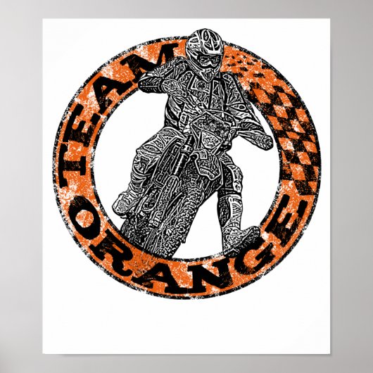 Moto-team Poster (Voorkant)