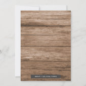 Moto vintage Adulte Anniversaire Invitation (Dos)