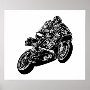 Moto waanzin poster