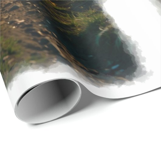 Moto-xing - Motocross-racisme Cadeaupapier (Rol Hoek)