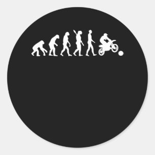 MOTOBALL EVOLUTION MOTOBALL Cadeau MOTO-BALL Ronde Sticker