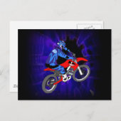 Motocross 203 briefkaart (Voorkant / Achterkant)