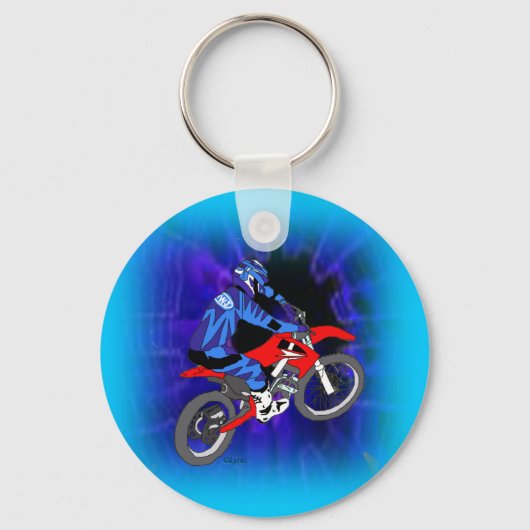 Motocross 203 sleutelhanger (Voorkant)