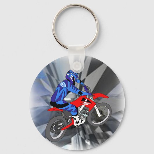 Motocross 204 sleutelhanger (Voorkant)