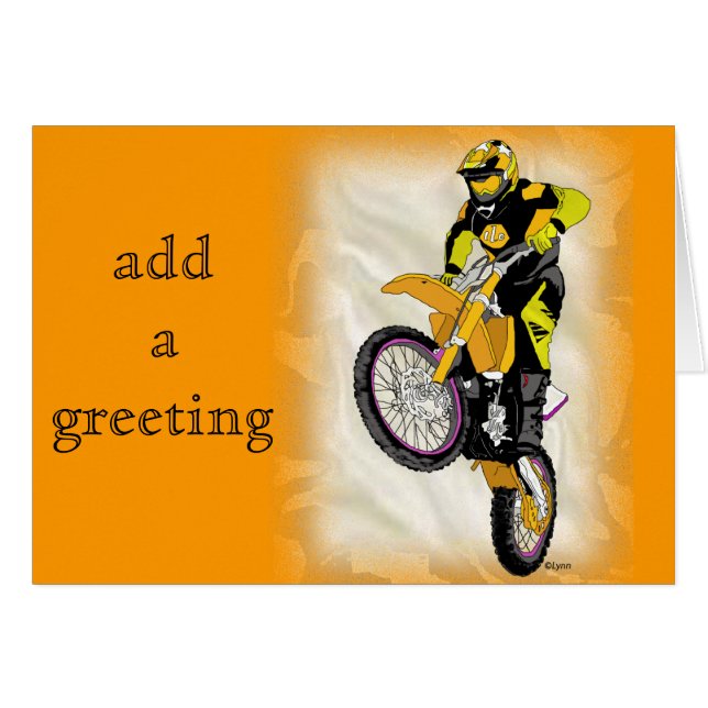 Motocross 410 (Voorkant Horizontaal)