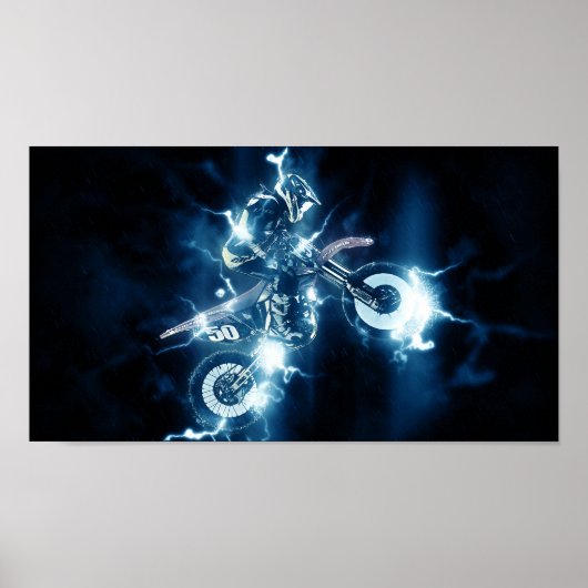 Motocross Art, Poster Motocross (Devant)