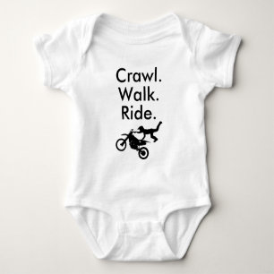 Motocross Baby Body, Dirt Bike Baby Cadeau Romper