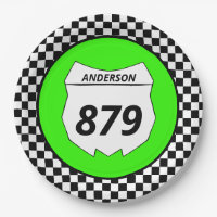 Motocross Bord Aangepast vuilnummer bijsnijden op