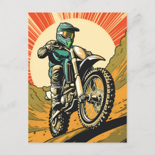 Motocross Briefkaart
