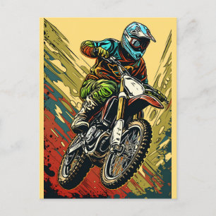 Motocross Briefkaart
