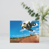 Motocross Briefkaart (Staand voorkant)