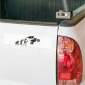 Motocross Bumpersticker (Op Truck)