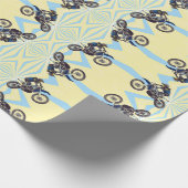 Motocross Cadeaupapier (Hoek)