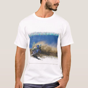 Motocross-coureur kunstwerk cadeaus t-shirt