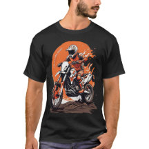 motocross design, veste de terre T-shirt
