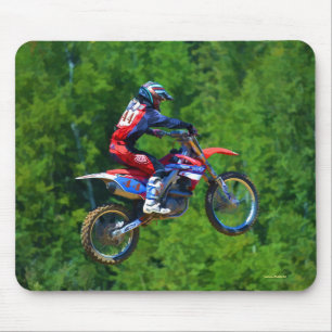 Motocross Dirt-Bike Champion Racer Muismat