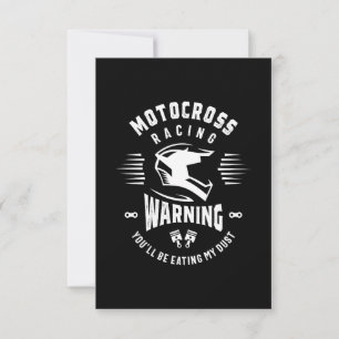 Motocross Dirt Bike Racing Shirt RSVP Kaartje