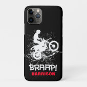 Motocross Dirt Bikers Mud Splatter Braap Case-Mate iPhone Case (Achterkant)