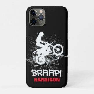 Motocross Dirt Bikers Mud Splatter Braap iPhone 11 Pro Hoesje