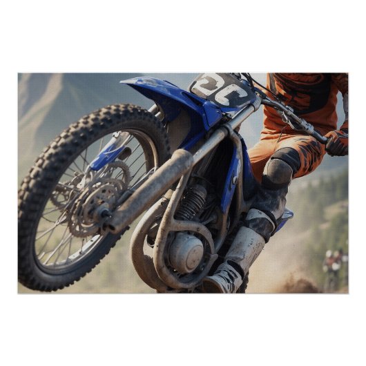 Motocross Energie!! Perfect Poster (Voorkant)