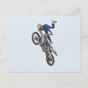 Motocross Extreme Tricks Briefkaart