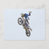 Motocross Extreme Tricks Briefkaart (Voorkant)
