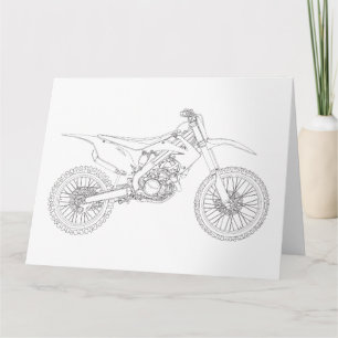 Motocross-fiets Kaart