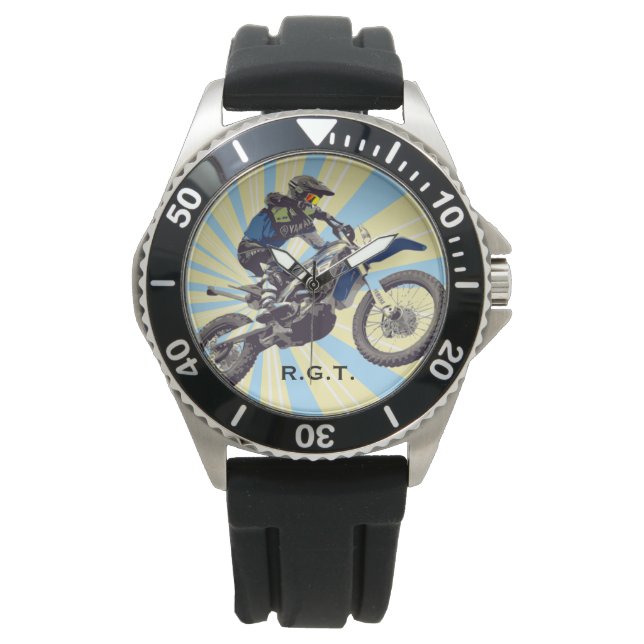 Motocross Horloge (Voorkant)